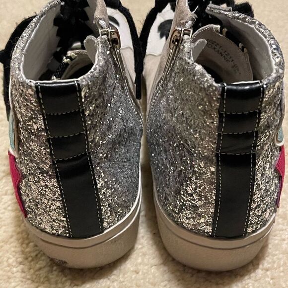 EUC SHUSHOP Sparkly Hightop Sneakers - Picture 7 of 10